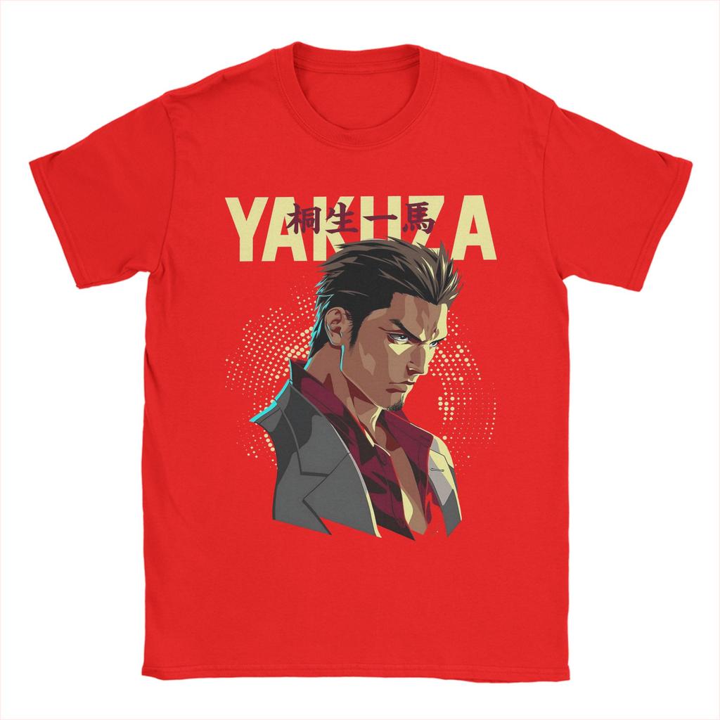 Yakuza Kiryu Dragon T Shirts for Men Cotton Awesome TShirt O Neck  Tees Short Sleeve Clothing Plus Size