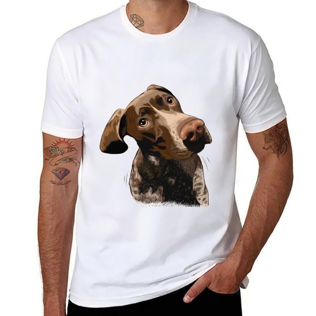Gerunisex Pointer Original Illustration Tshirt Breathable Mesh Panel Tshirt