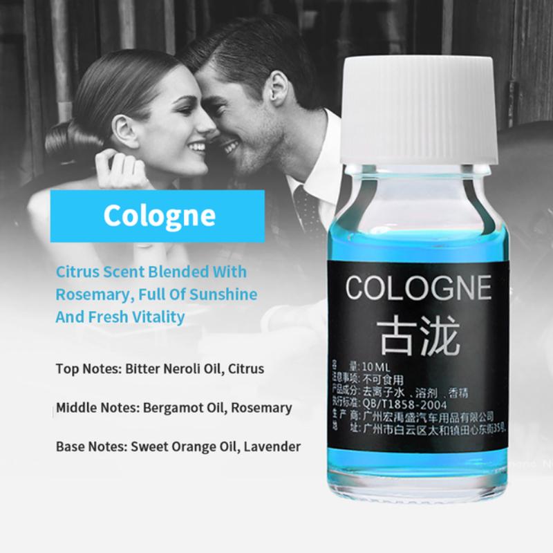 Car Fragrance Car Air Freshener Refill Liquid Perfume Essential Oil Natural Plant Aroma Diffuser Auto Interior Accessories 10ml