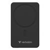 Power Bank - Verbatim - 32225 - 5000 Mah - Black - Wireless