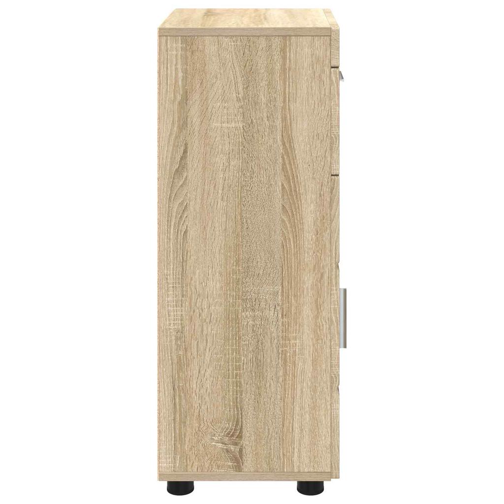 Bathroom Cabinet Set TULUM Sonoma Oak 37 x 31.5 x 82 cm