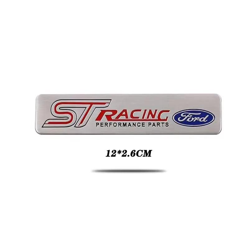 Car Sticker 2025 Hot New Car Aluminum Emblem Badge Supercharged Styling Decal Sticker For Ford S MAX Ranger Focus Fiesta Mondeo