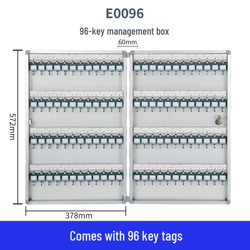 Aluminum Alloy Wall-Mounted Key Cabinet