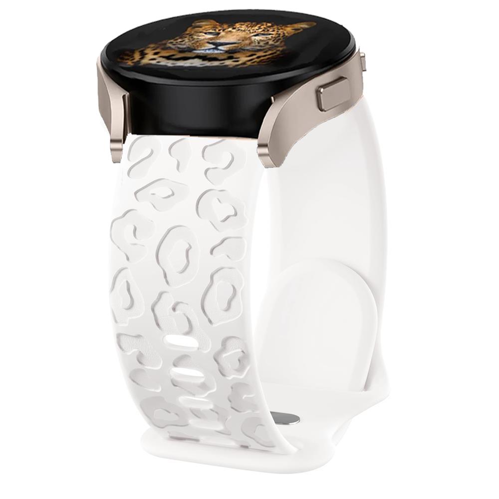 20mm Straps For Samsung Galaxy Watch 6/7/5/4/classic/5 pro 44mm 40mm Silicone Engraved correa Bracelet HUAWEI GT 2e 3 4 5 Band