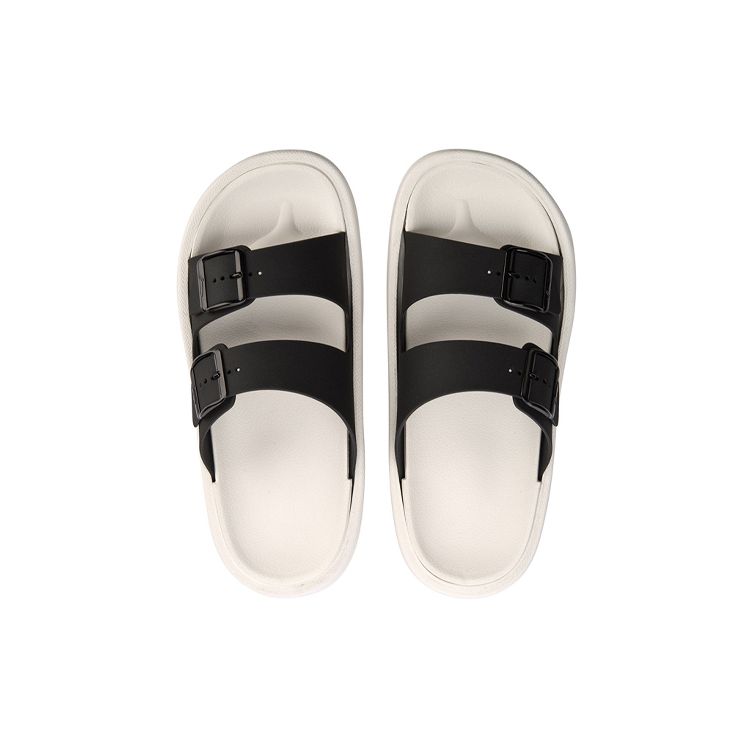 Li Ning Clap Lightweight Trendy Slippers Men Footwear White Black AGAN001-1