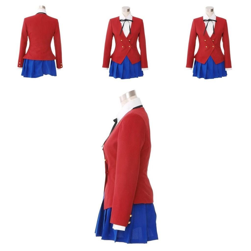 Stunning Dragon Tiger Toradora Aisaka Taiga Cosplay Costume Exquisite School Uniform For Large Sizes