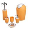 6 Teile/satz Badezimmer Kit Lotion Flasche Mundwasser Tasse Zahnbürste Tasse Seife Box WC-Bürste Mülleimer Set Toilettenartikel Veranstalter