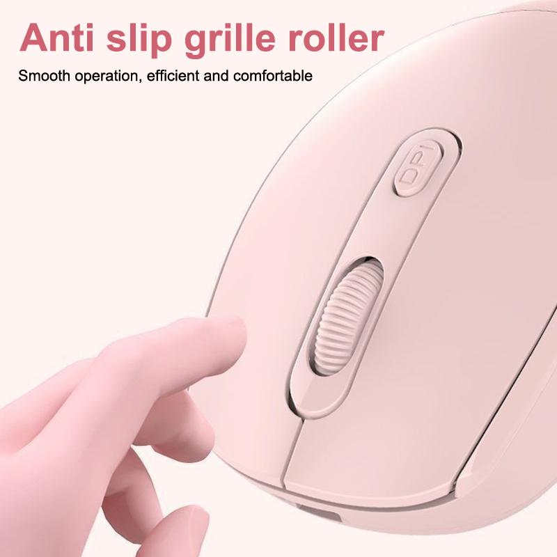 Mouse Wireless USB Ricaricabile Bluetooth Silenzioso 2.4G Mouse da Gioco Ergonomico per Macbook Notebook PC Laptop Ufficio