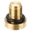 2 Pcs 17111712788 Radiator Overflow Coolant Expansion Tank Bleeder Screw Gold Parts Accessories For BMW E36 E39 E46 Etc