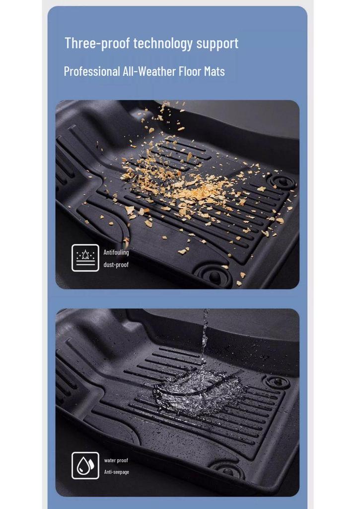 Geely Xingyuan TPE Car Floor Mats for Youth Edition Exploration, Non-Full Coverage Carpet Set