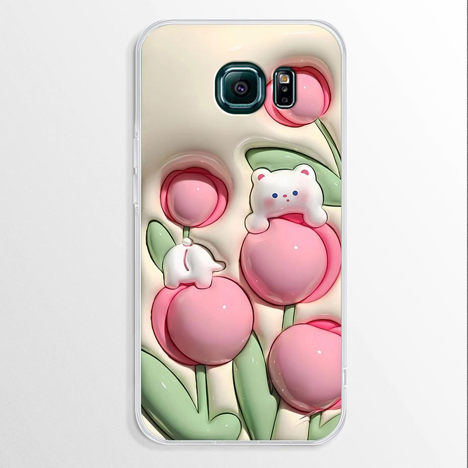 

For Samsung Galaxy S6 Case Marble Clear Silicone Soft Cover For Samsung S6 Edge Phone Case For SamsungS6Edge Plus Bumper Coque SamsungS6 Edge