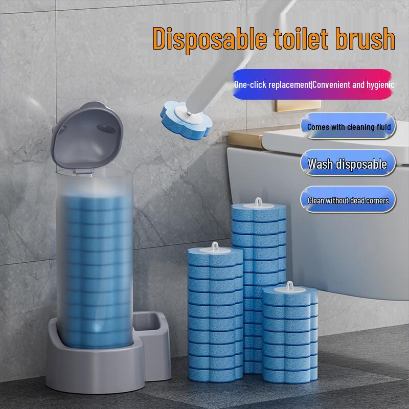 cmaos Disposable Toilet Brush Set
