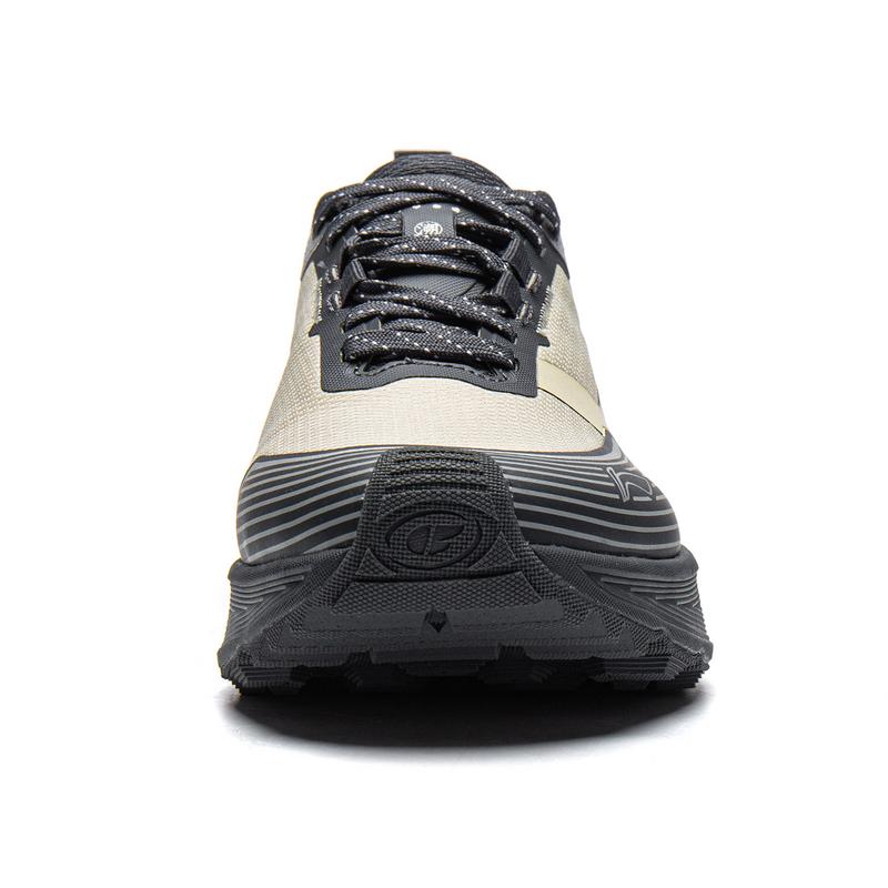 Li Ning Outdoor CF Tracing, Inter Industry Low top Hiking Shoes Unisex Dune Khaki/Ebony Black AHCV037-14