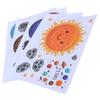 DIY Wallpaper Cosmic Star Sky Pattern Self Adhesive Wall Sticker for Living Room Background