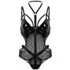 Sexy Bodysuit Hollow Out Strap Halter-neck Mesh One-piece Underwear for Women