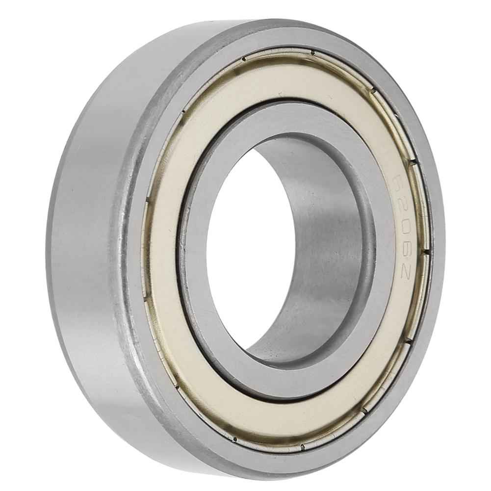 1pcs Metal Double Shielded Deep Groove Ball Bearings 30*62*16mm(6206zz)