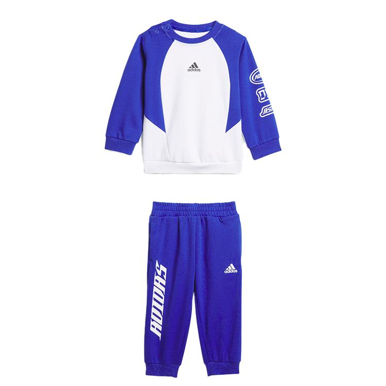 

Adidas Kids Matching Sets Semi Neon Blue/White Infant And Toddler JC6880 104