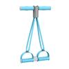 Separable Pedal Ankle Puller Resistance Band with Handle Elastic Yoga Sit-up Pull Rope Men Women Pedal Tensioner Exerciser Workout Equipment