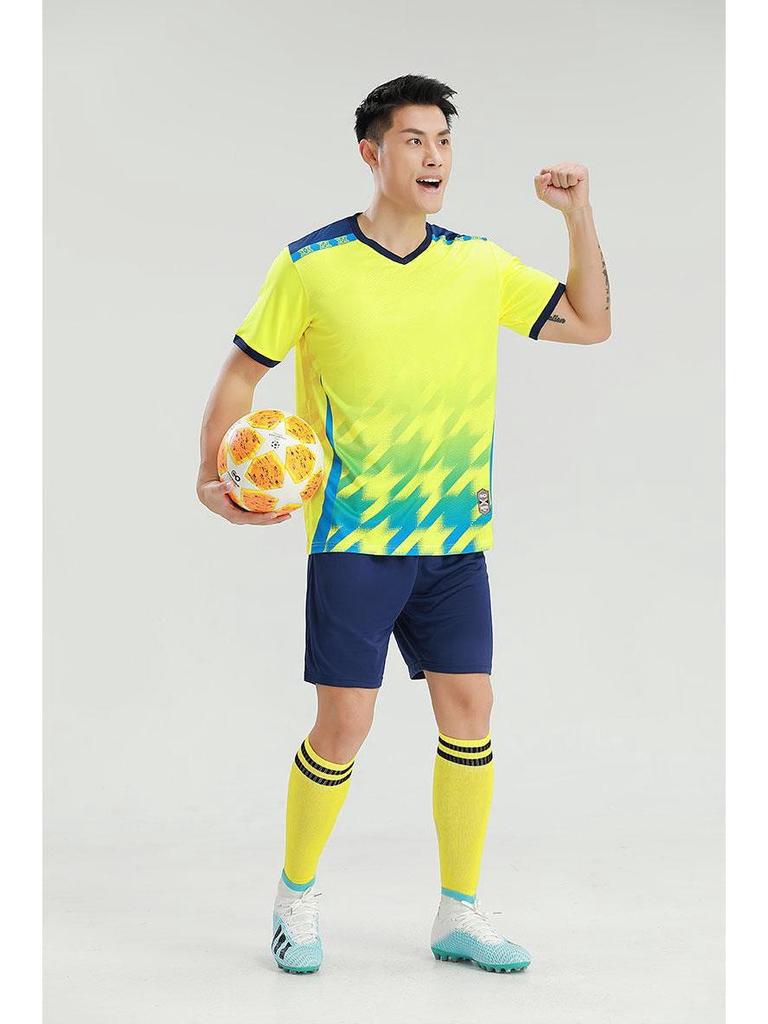High-Quality Quick-Dry Football Uniform Set for School Matches