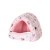 Semi Closed Hamster Warm Nest Thickened Rabbit Sleeping Nest  for Hedgehog Chinchilla