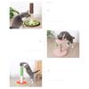 Cute Cat Scratcher Interactive Pet Toy for Cat and Kitten Playing Post