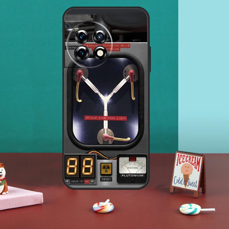 Back To the Future Flux Capacitor For OnePlus 13 12 11 13s 10T 10R 12R 13R Case For OnePlus Nord 5 CE 3 2 4 Lite N10 N20 N30