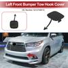 UXCELL Left Front Car Tow Hook Cover Cap for Toyota Highlander 2004-2007 No.5212748030