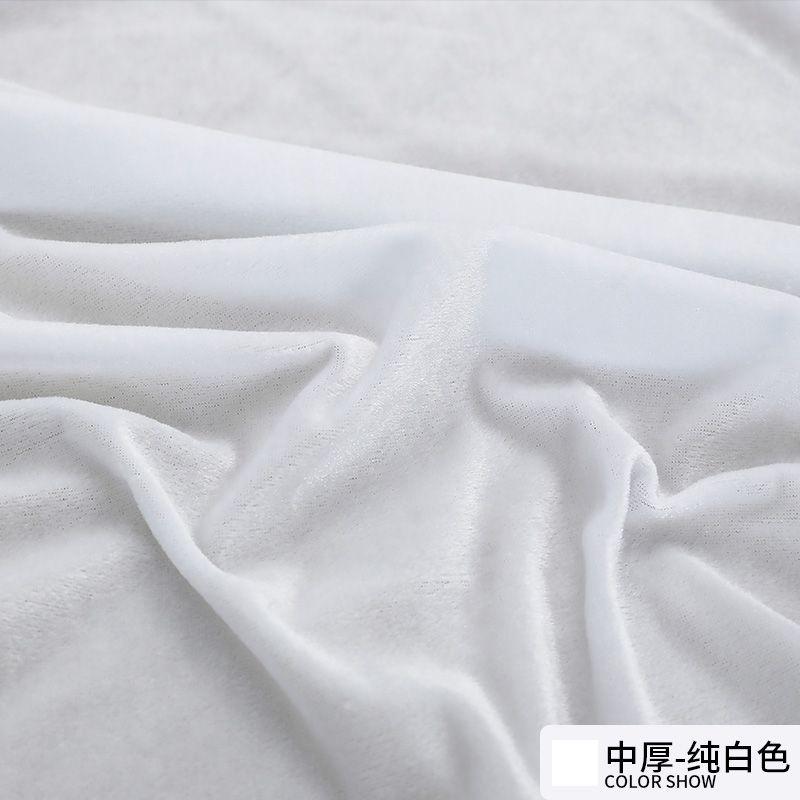 1.6M/2M Wide Golden Velvet Fabric Thick Soft Velvet Fabric for Curtains, Tablecloths, Stage Drapes, and DIY Decorations