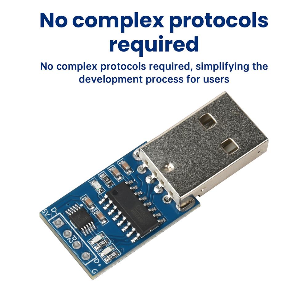 Serieller Port zu Standard-USB-Konverter Tastatur- und Maussystem CH9329 Modul Elektronische Komponente Kit