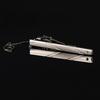 Gentleman Wedding Business Silver Metal Simple Suit Necktie Tie Clip Bar Pin