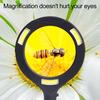 Magnifying Glass with 3 Lights Multifunctional Portable 3X Magnifier Handheld Lighted Magnifying Glass for Seniors Reading Inspection Coins Jewelry