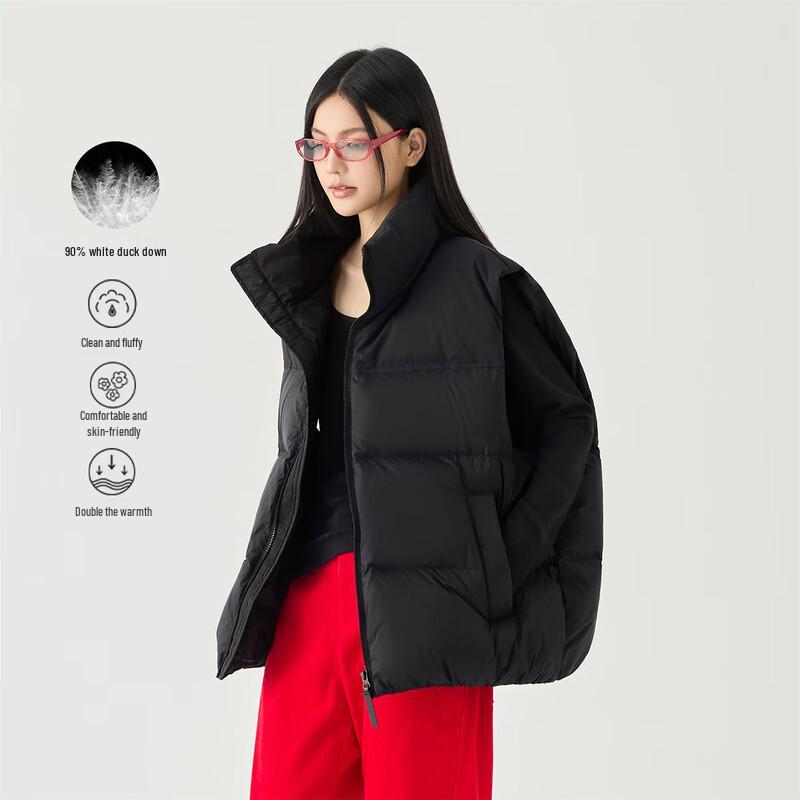 GOLFCROSS Unisex 90% White Duck Down Puffer Vest