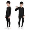 Unisex Quick-Dry Sports Suit: Long Sleeve & Pants for All Ages