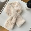 New Russia Winter Rex Rabbit Fur Scarf Women Winter Warm Imitation Rex Rabbit Fur Scarves Lady Knitted Fur Mufflers