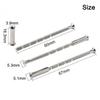 Nickel Plated For M3 Door Handle Screws Set of 25 for Long Lasting Use