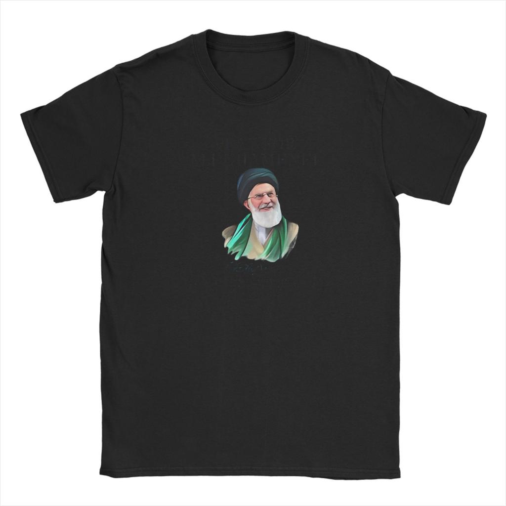 SSeyyed Ali KKhaUnisexei T Shirt Summer Harajuku T Shirts Unisexs 100 Cotton Crew Neck Oversized Top Tees Short Sleeve Y2K Tops