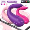 APP sterowanie Bluetooth wibrator dla kobiet łechtaczka G Spot Dildo Massager z 2 silnikami wibrujące jajko majtki zabawki erotyczne dla dorosłych