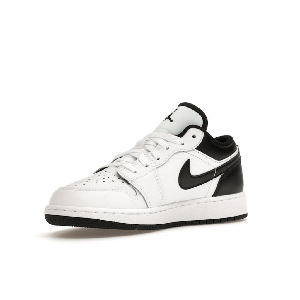 Air Jordan 1 Low GS Bílé Černé Dětské Tenisky 553560-132