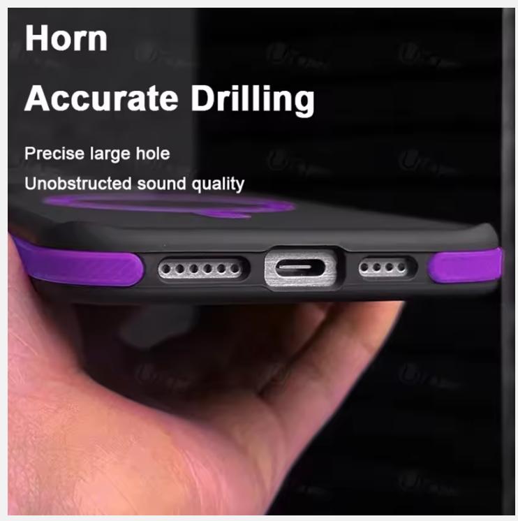 New Bicolor Matte Frosted Magnetic Phone Case For iPhone 16 15 14 Plus 13 12 11 Pro Max Translucent Shockproof Bumper Hard Cover