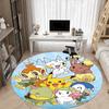 1pc Pokemon Characters Office Round Area Rug, Under Office Chairs Bedroom Living Room Home Decor A1022262