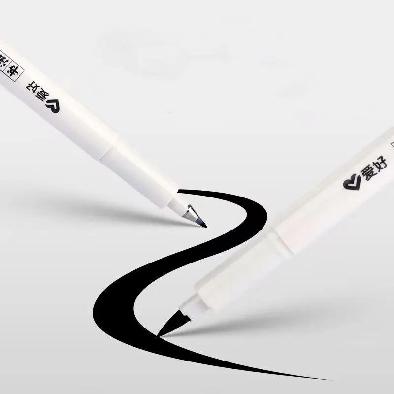12pcs Art Calligraphy Pen Calligraphy Brush Pen Outlining Pen Student Practice Writing Brush Soft Pen Christmas Gift for Child