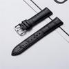Genuine Leather Cowhide Watch Strap with Bamboo Pattern for Men and Women