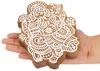 IBA Indianbeautifulart Textile Printing Block Lord Ganesha Hand Carved Wooden Stamp Wood Block Printing Textile Stamp For Fabric  Pottery Blocks- 5