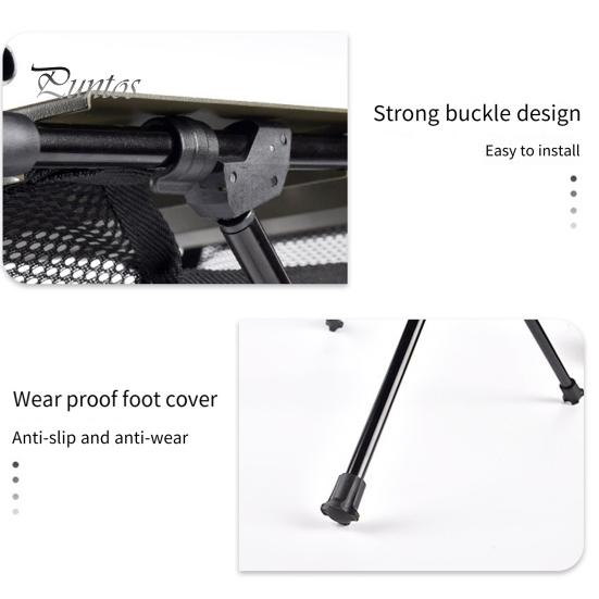 Aluminum Alloy Folding Table Barbecue Camping Table High Stability 20kg Load Capacity Multifunction Ultralight Portable Picnic BBQ Table