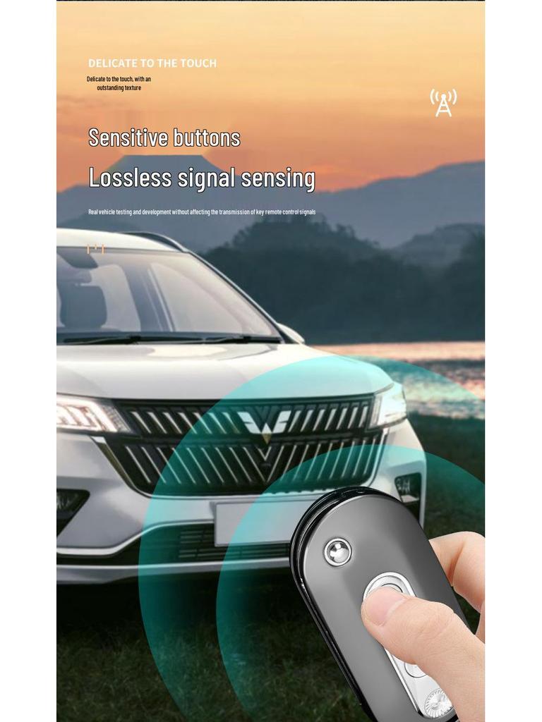 Fits Wuling Hongguang Mini EV Key Case - Hongguang S3, Capgemini, Jiachen Xingchen, GB Macaron