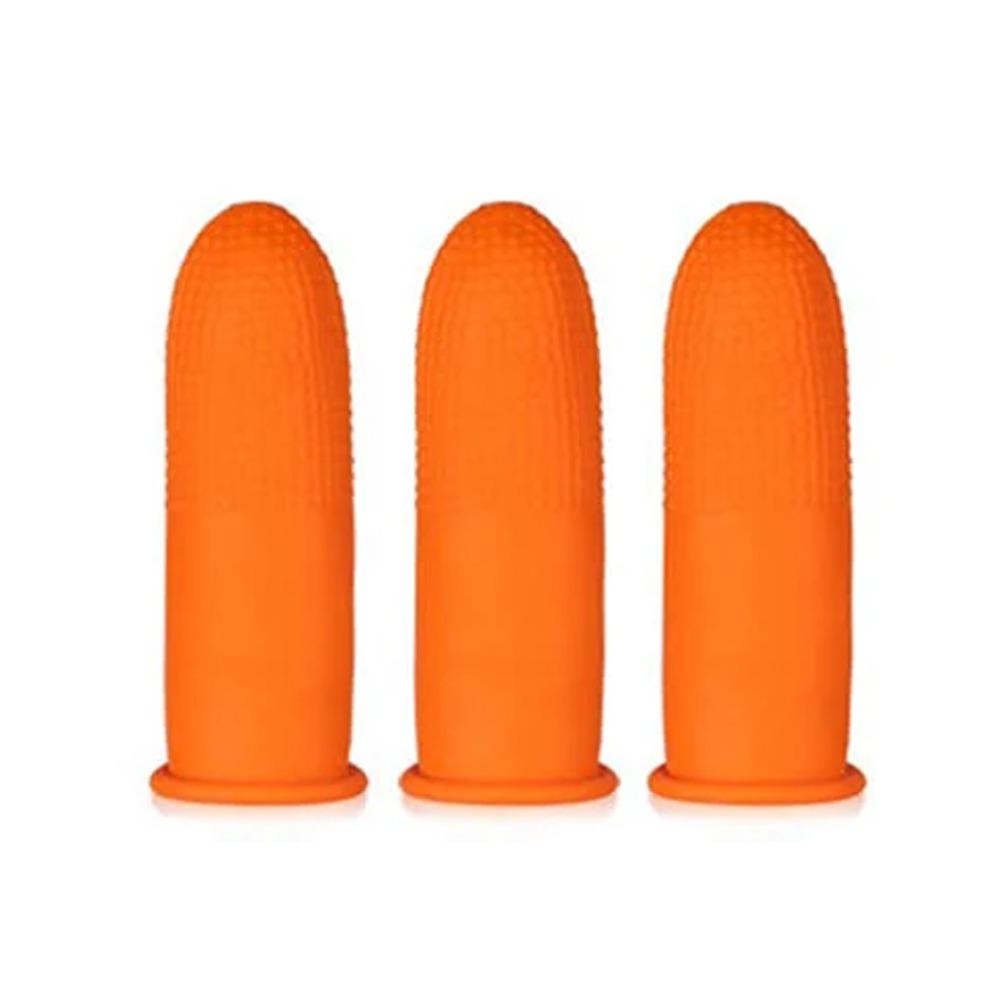 100pcs Anti-Static Latex Finger Cots Wear Resistant Fingertips Protector  Nail Industry