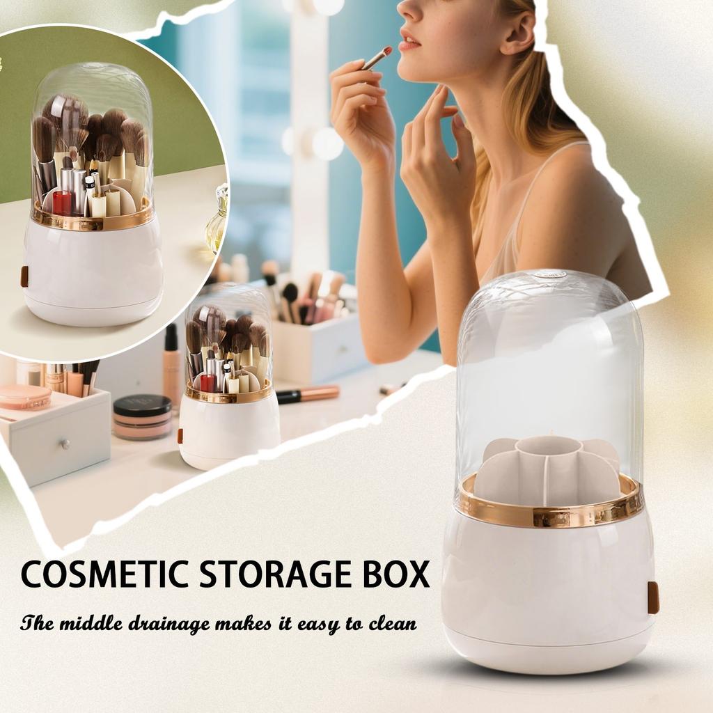 Bathroom Toothbrush Holder Cosmetic Storage Rack For Bathroom Accessories Counter Storage Dressing Table