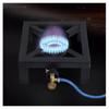 Outdoor Iron Gas Stove With Support Frame For Camping And Garden Cooking