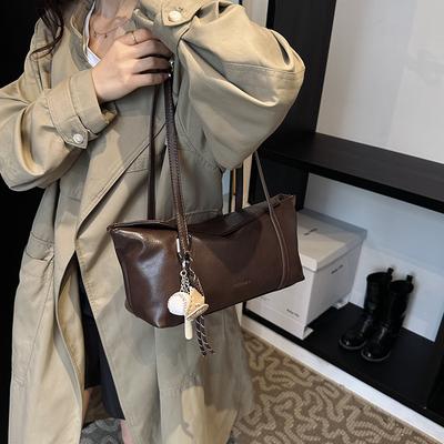 Bags Women'S Trendy Retro Portable Commuter Bags Simple Large-Capacity Shoulder Bags Underarm Bags