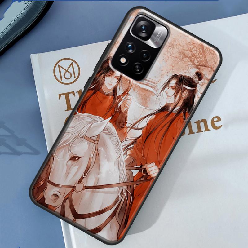 mo dao zu shi anime Case For Xiaomi Redmi Note 12 11 10 9 8 Pro Cover For Redmi Note 10S 11S 10A 10C 9A 9C 12C 9T